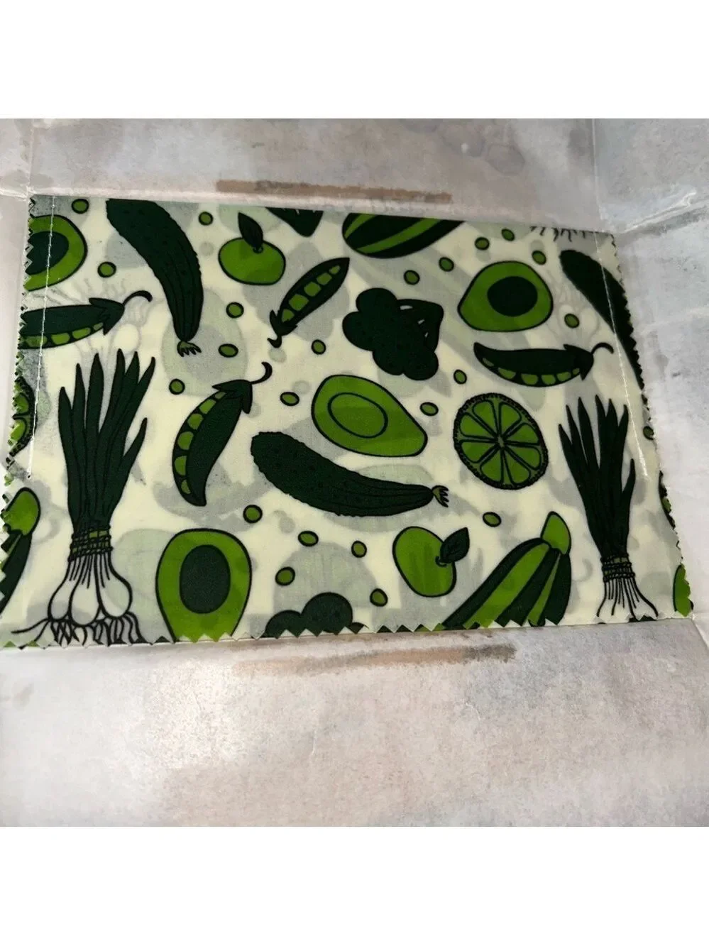 Creative Co-Op Eco-Friendly Beeswax Reusable Bags 8” & 10” Set
